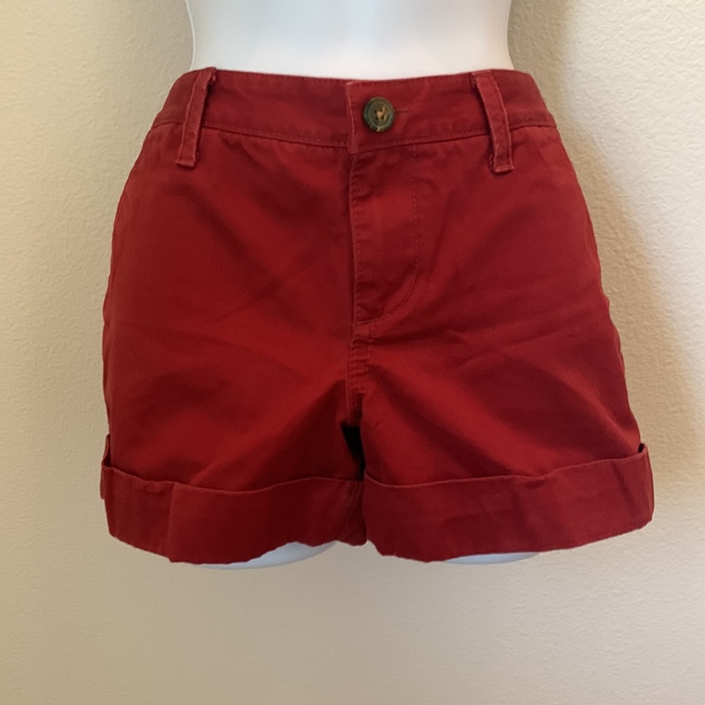Old Navy Rusty Red Colored Shorts Size 8